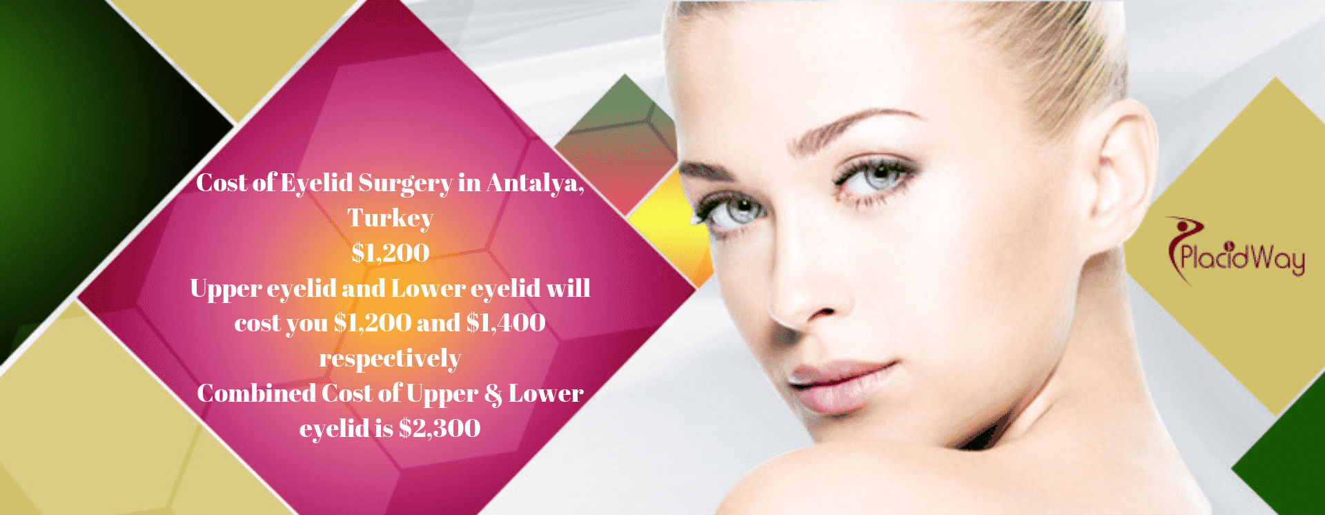 Cost of Eyelid Surgery in Antalya, Turkey